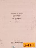 Gould & Eberhardt-Gould & Eberhardt 12 to 48, H & HS Spur Only, Gear Hobbing, Parts Manual 1951-12 thru 48-01